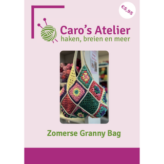 Caro's Atelier Haakpatroon: Zomerse Granny Bag (boekje)