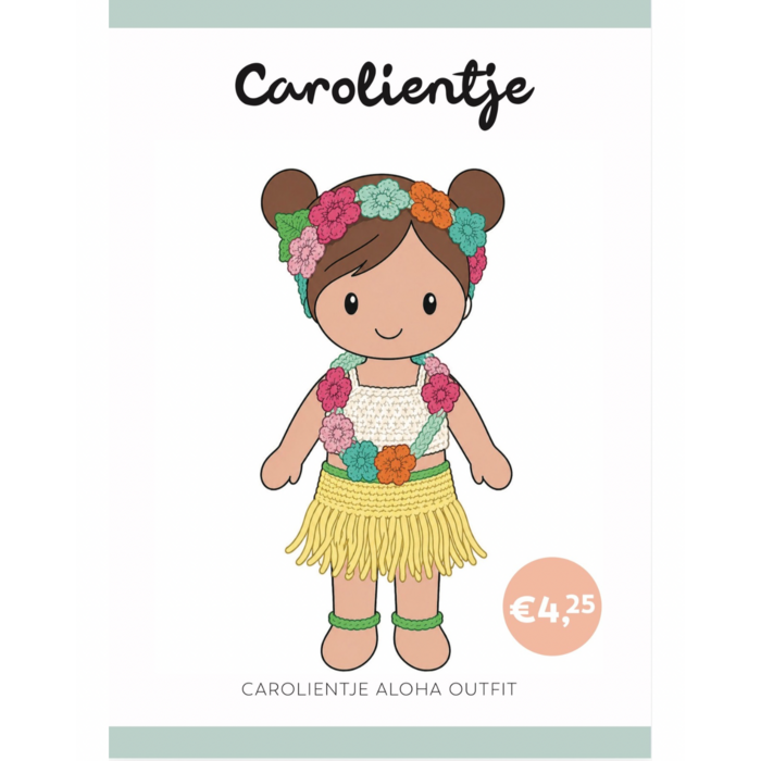 Caro's Atelier  Haakpatroon Aloha Outfit Carolientje (boekje)
