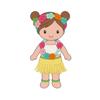 Caro's Atelier Haakpatroon Aloha Outfit Carolientje (digitaal)