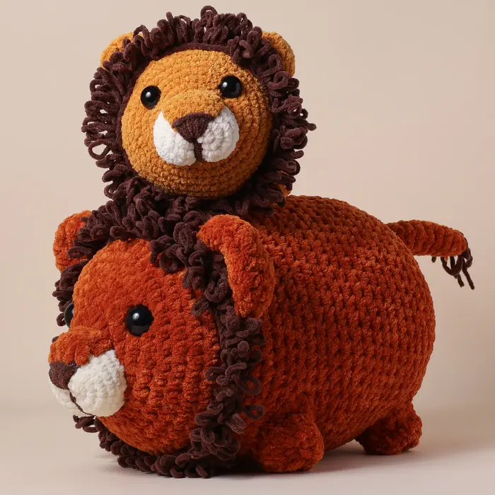Yarnzoo Haakpakket Chubby Leeuwtje Roary