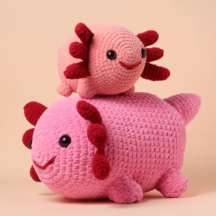 Yarnzoo Haakpakket Chubby Axolotl Bubbles