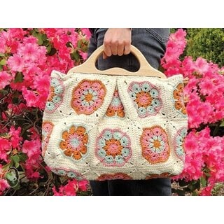 Durable Haakpakket: Boho Flower Granny Tas