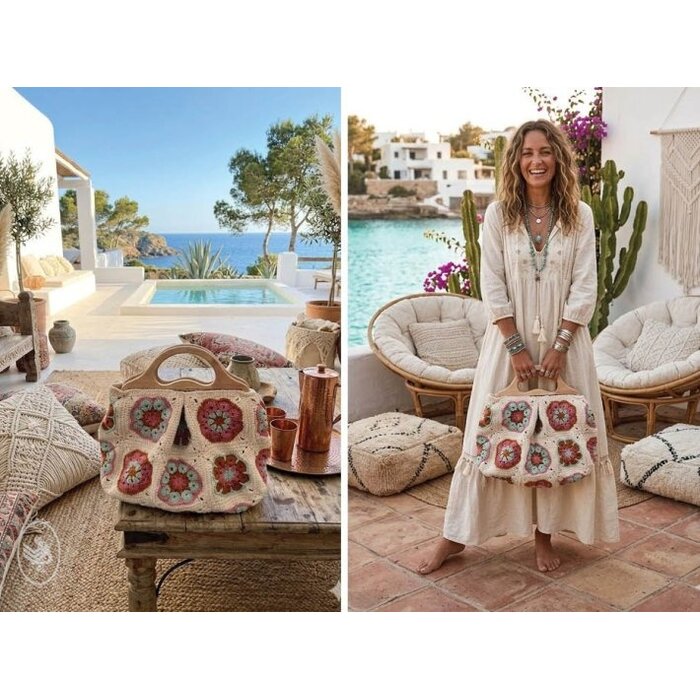 Durable Haakpakket: Boho Flower Granny Tas