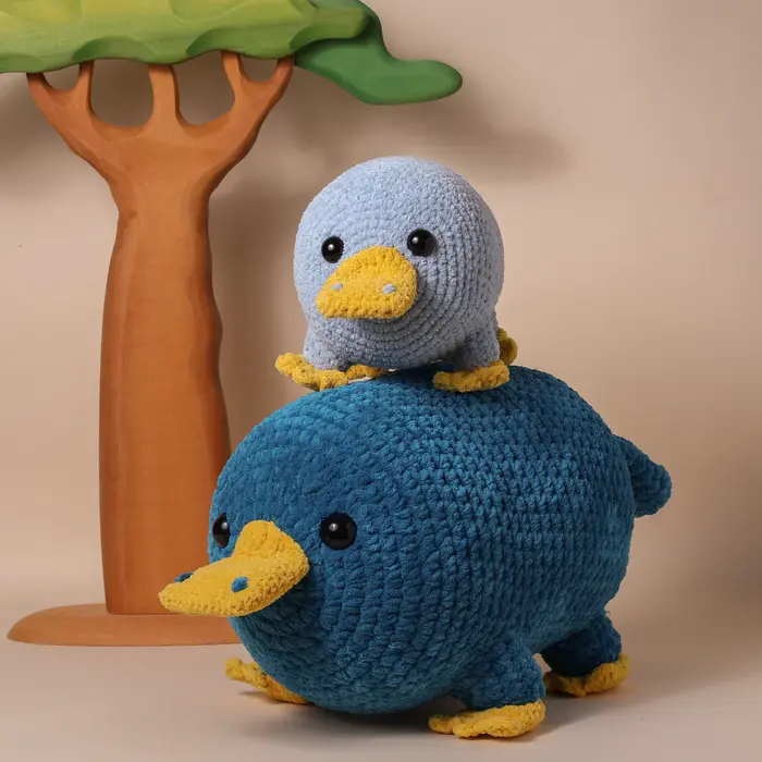 Yarnzoo Haakpakket Chubby Vogelbekdier Paddles