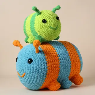 Yarnzoo Haakpakket Chubby Rups Wiggles