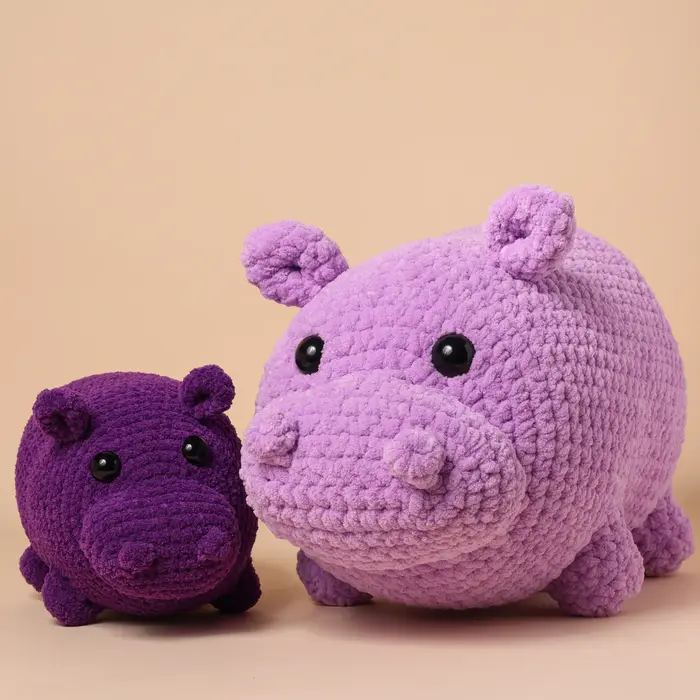 Yarnzoo Haakpakket Chubby Nijlpaard Muffin