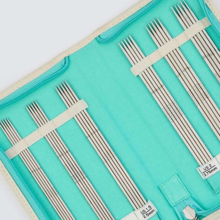 KnitPro Mindful Gracious sokkennaaldenset 15cm 2 - 3,25 mm
