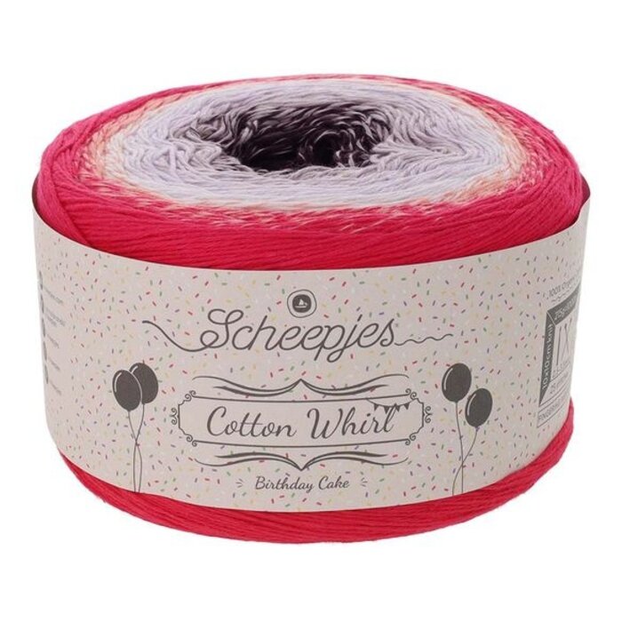 Scheepjes Cotton Whirl 798 - Berry on top