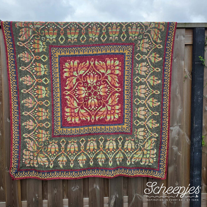Garenpakket: Petalique Deken - Stone Washed