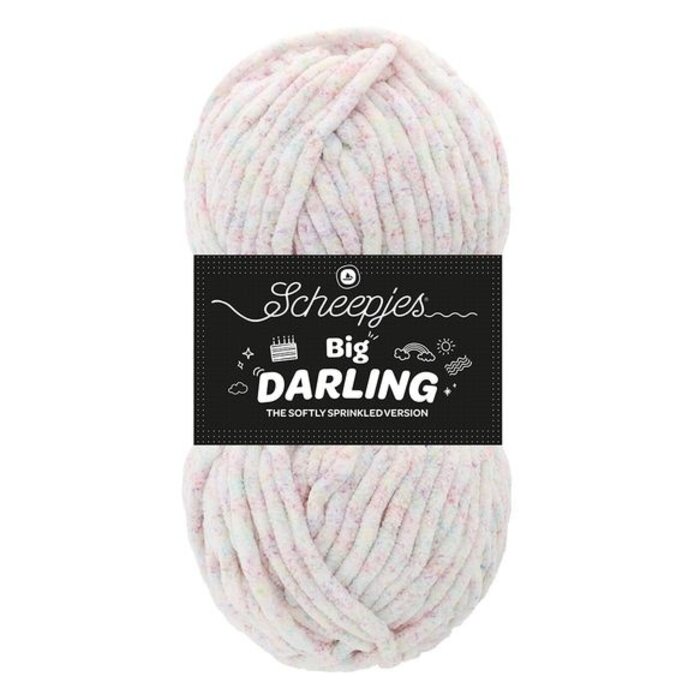 Scheepjes Big Darling Sprinkled 01 - Snow Cone