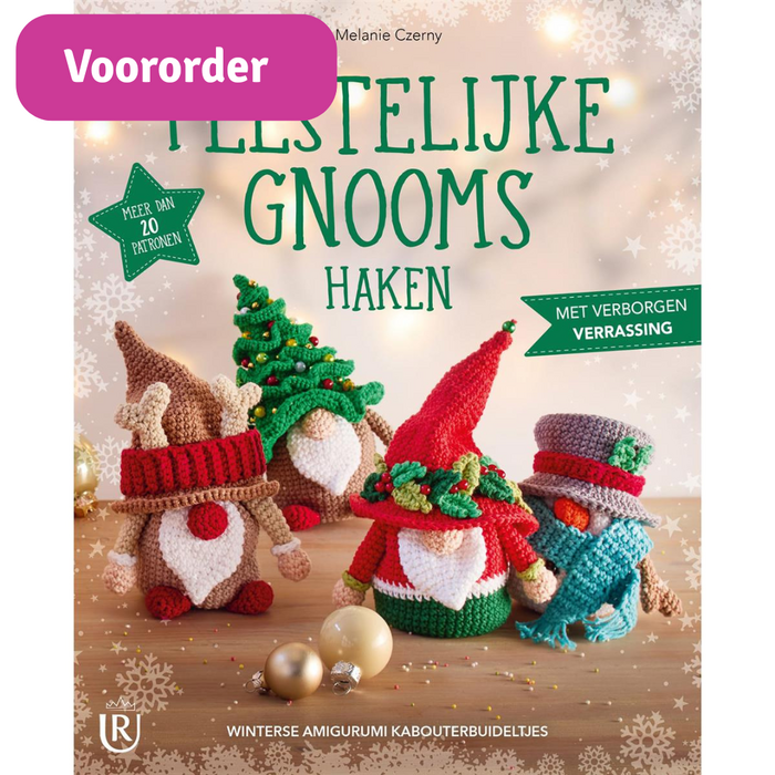 Voororder: Feestelijke Gnooms Haken