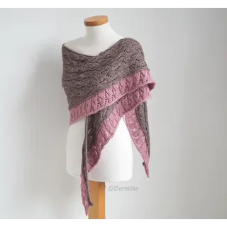 Berniolie Breipakket: Xian Shawl  - 2 kleurig