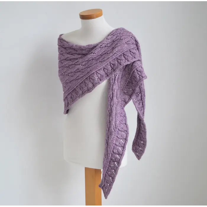 Berniolie Breipatroon: Xian Shawl