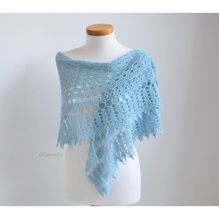 Berniolie Haakpakket: Mila Shawl