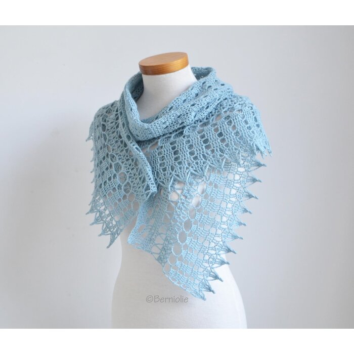 Berniolie Haakpatroon: Mila Shawl