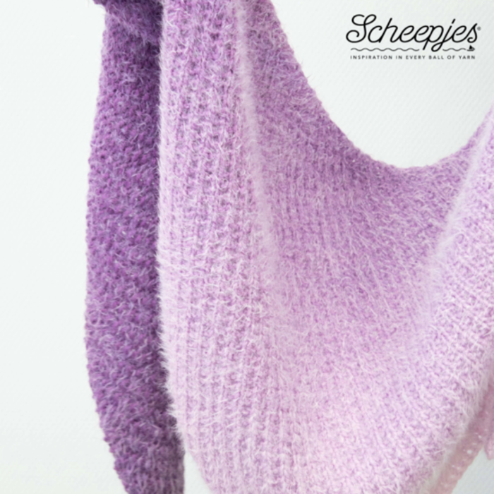 Scheepjes Breipatroon Snow Crystal Shawl