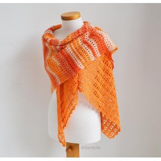 Berniolie Haakpatroon: Wende Shawl