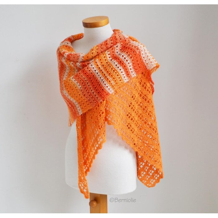 Berniolie Haakpakket: Wende Shawl