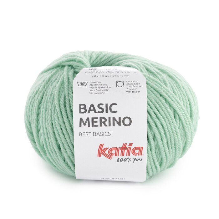 Katia Basic Merino 111 - Blauwachtig Groen