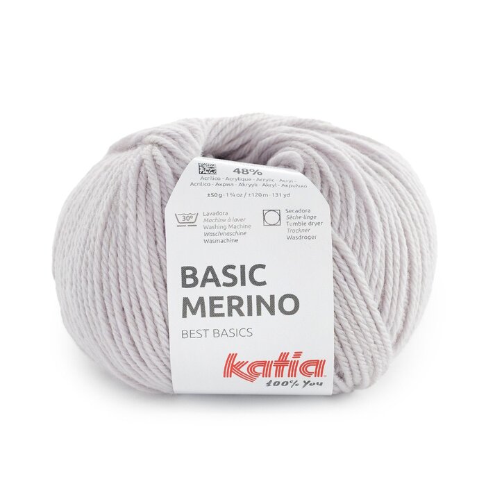 Katia Basic Merino 109 - Mauve Poeder