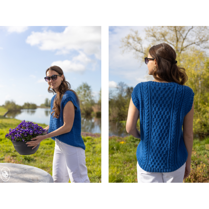 Durable Breipatroon: Kabelspencer