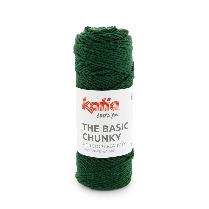 Katia The Basic Chunky 8 - Fles groen
