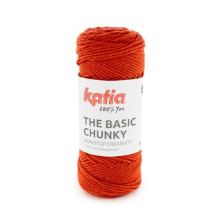 Katia The Basic Chunky 61 - Donker oranje