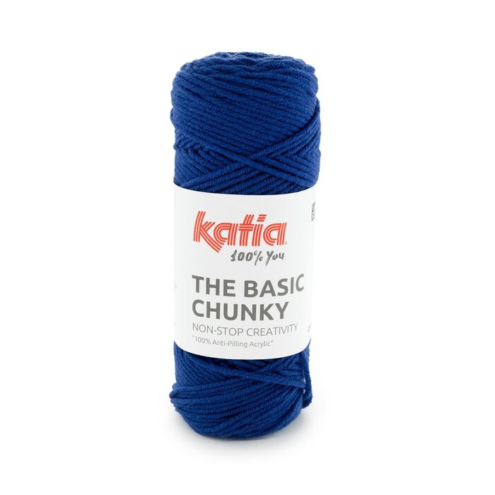 Katia The Basic Chunky 53 - Koningsblauw