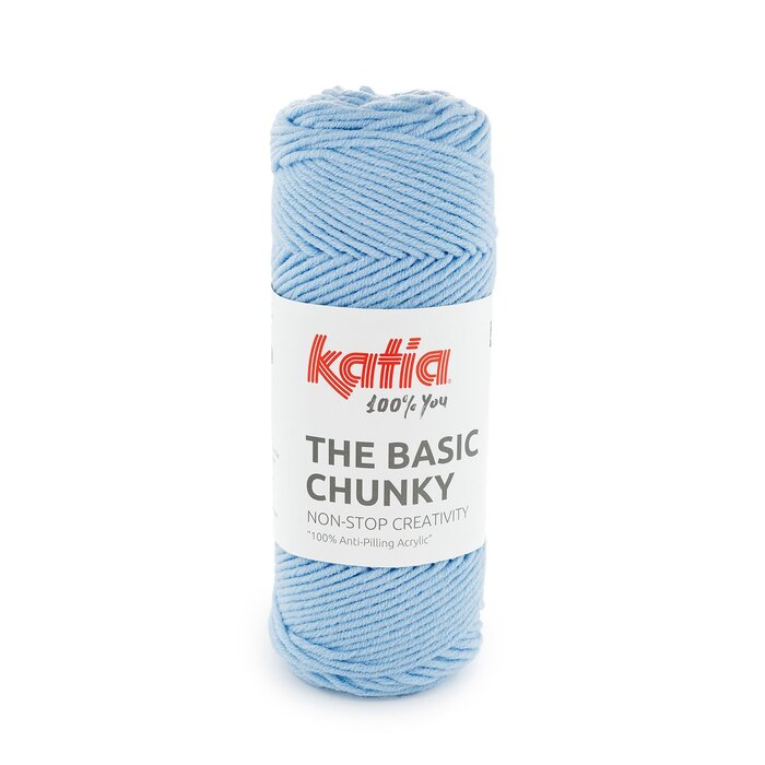 Katia The Basic Chunky 50 - Hemels blauw