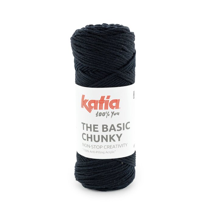 Katia The Basic Chunky 2 - Zwart