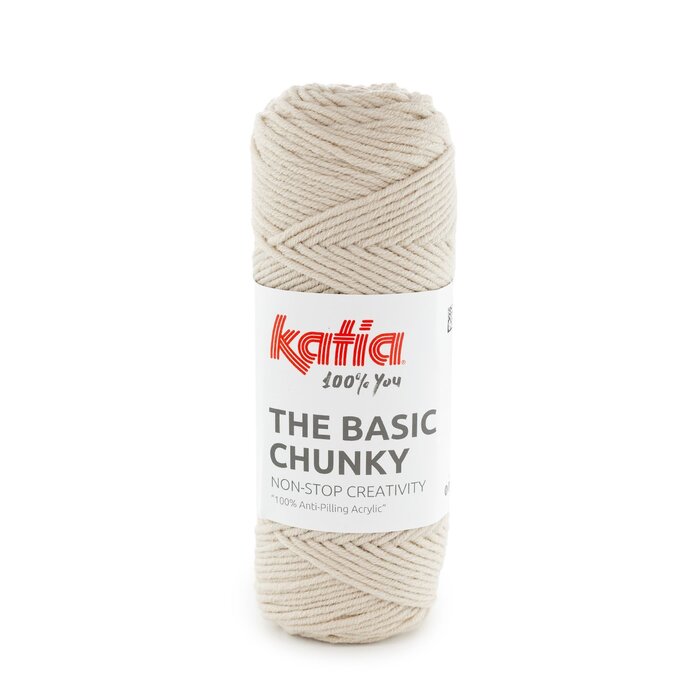 Katia The Basic Chunky 100 - Licht beige