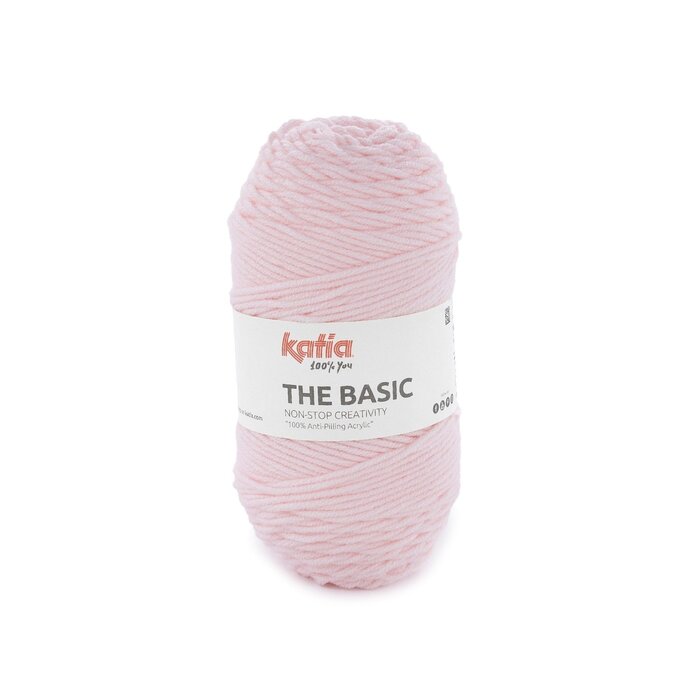 Katia The Basic 90 - Baby roze