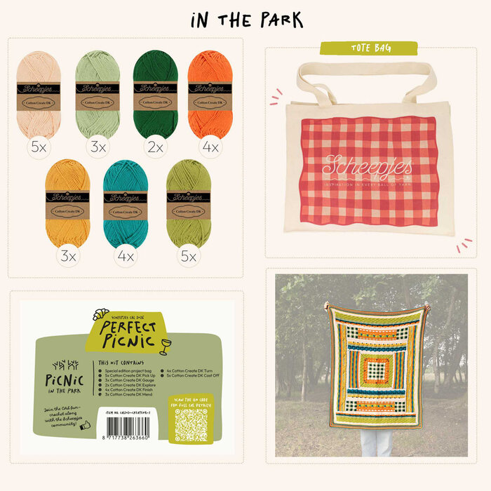 Scheepjes CAL 2026 - Perfect Picnic - In the Park