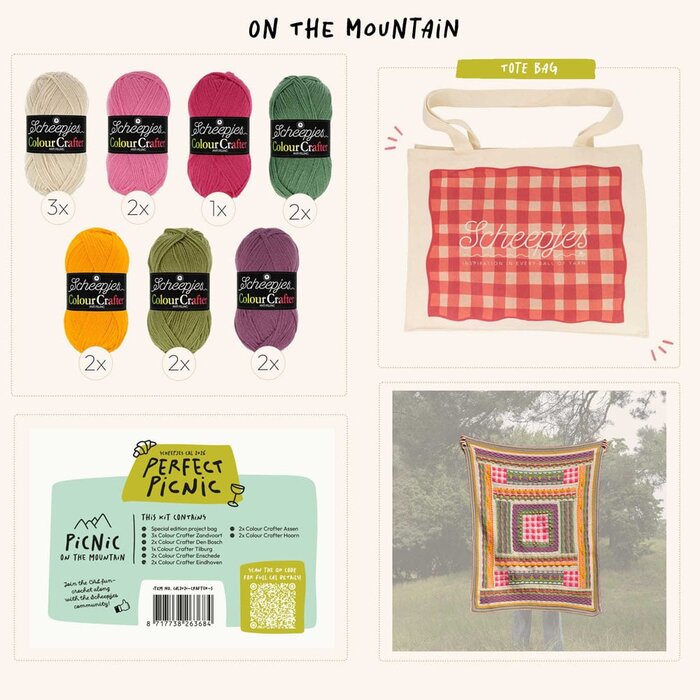 Scheepjes CAL 2026 - Perfect Picnic - On the Mountain