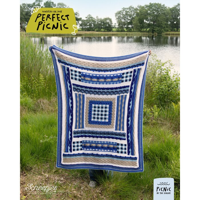 Scheepjes CAL 2026 - Perfect Picnic - By the Seaside