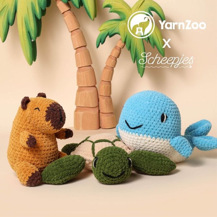 Yarnzoo Haak Starterspakket - Walvis