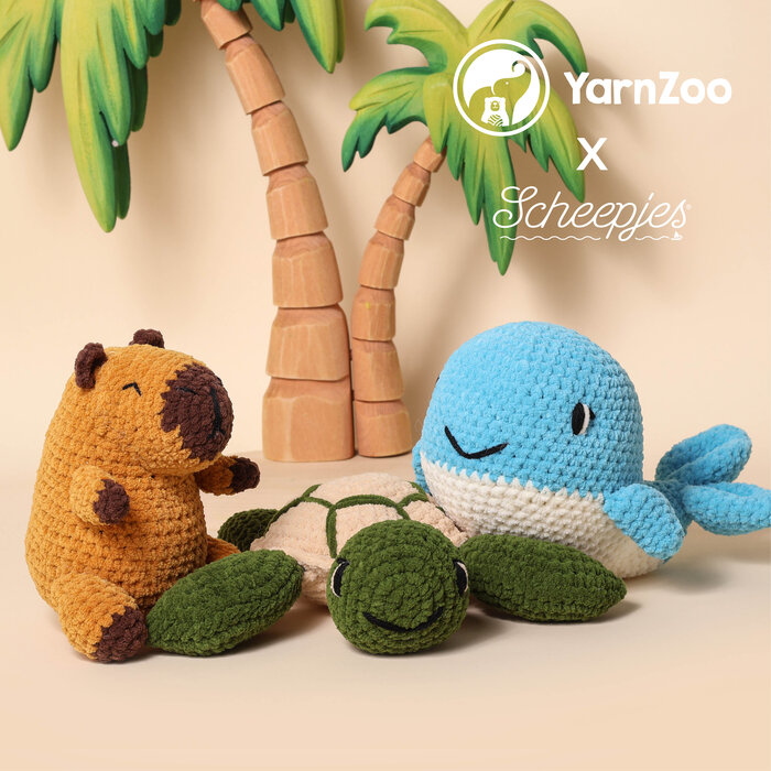 Yarnzoo Haak Starterspakket - Capybara