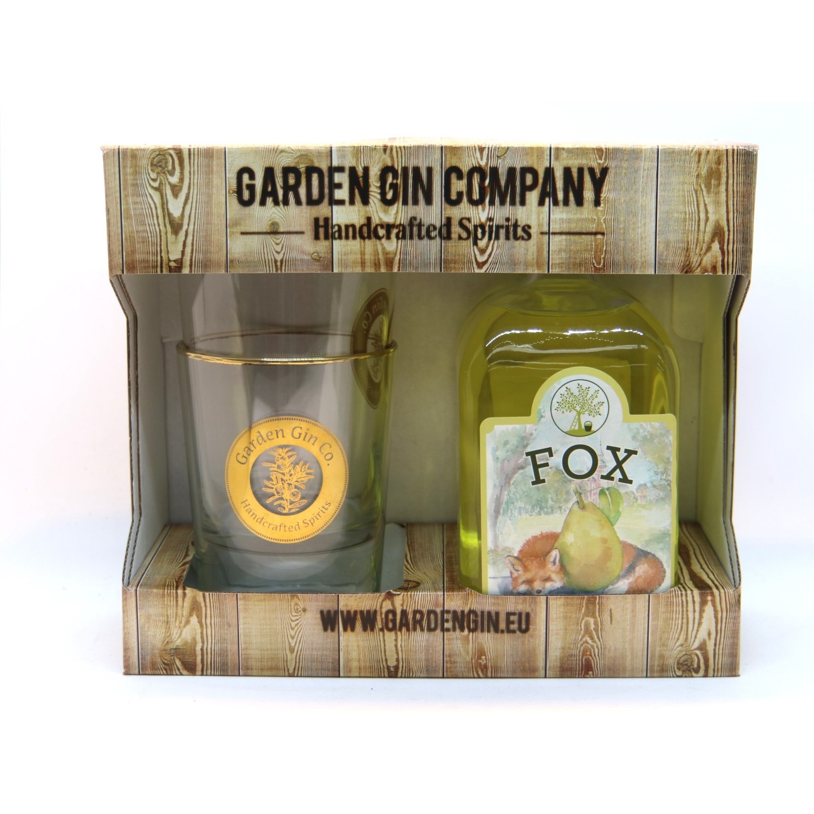 Garden Gin Cadeauverpakkingg  Fox + 2 glazen