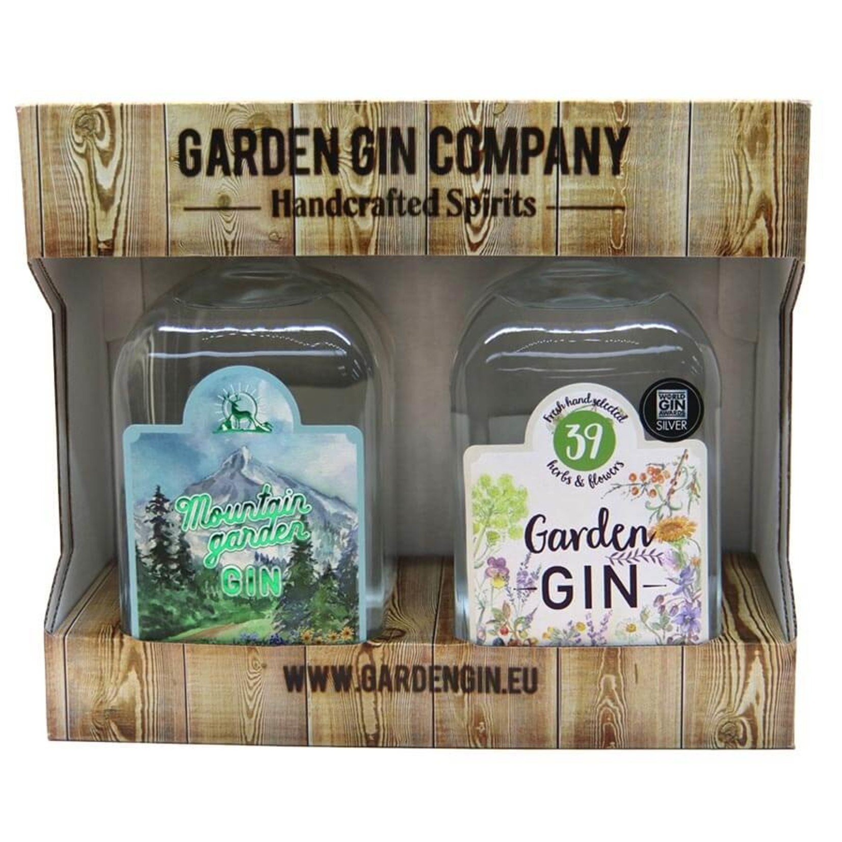 Garden Gin Duo Garden Gin + Mountain Garden Gin