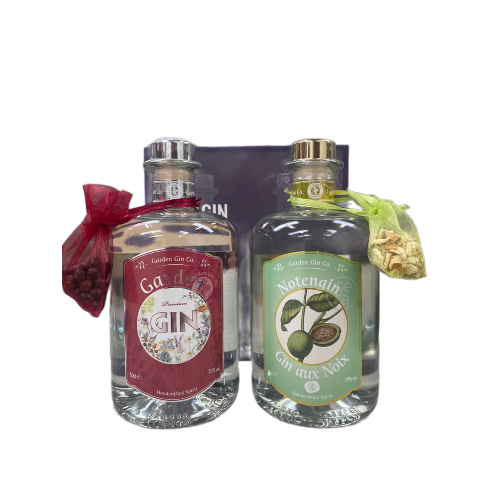 Garden Gin Premium pakket CERA Notengin & Garden Gin (2 x 50cl)