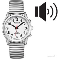 Nederlands Sprekend Horloge Deluxe Zilver  - SH10