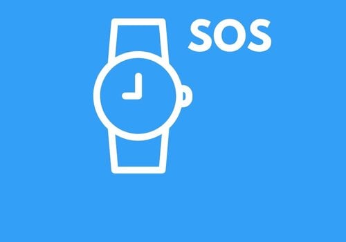 Alarmhorloge Ouderen GPS & Valdetectie Alarmhorloge Ouderen GPS & Valdetectie