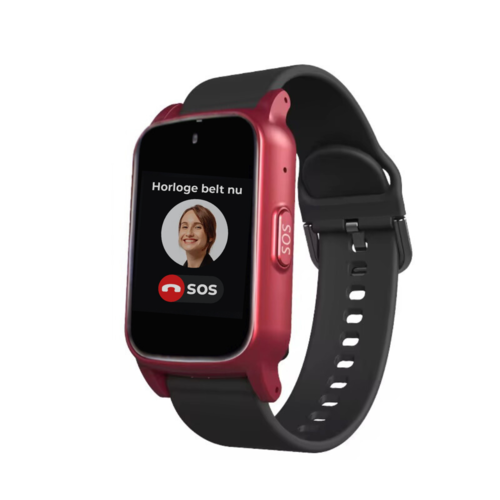 PersonalClick PersonalClick PC45 Smal - Alarm Horloge Ouderen - Valdetectie- Waterdicht- SOS Knop - Extra smal en lange accuduur - Rood PersonalClick PersonalClick PC45 Smal - Alarm Horloge Ouderen - Valdetectie- Waterdicht- SOS Knop - Extra smal en lange accuduur - Rood