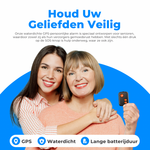 PersonalClick PersonalClick PC20 4G SOS Alarmknop voor Senioren & Personen – GPS Tracker – Waterdicht – Inclusief Simkaart – Zonder Abonnement PersonalClick PersonalClick PC20 4G SOS Alarmknop voor Senioren & Personen – GPS Tracker – Waterdicht – Inclusief Simkaart – Zonder Abonnement