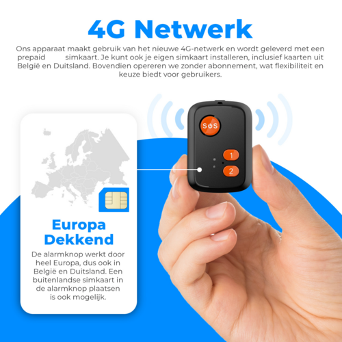 PersonalClick PersonalClick PC20 4G SOS Alarmknop voor Senioren & Personen – GPS Tracker – Waterdicht – Inclusief Simkaart – Zonder Abonnement PersonalClick PersonalClick PC20 4G SOS Alarmknop voor Senioren & Personen – GPS Tracker – Waterdicht – Inclusief Simkaart – Zonder Abonnement