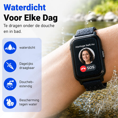 PersonalClick PersonalClick PC45 Smal - Alarm Horloge Ouderen - Valdetectie- Waterdicht- SOS Knop - Extra smal en lange accuduur - Rood PersonalClick PersonalClick PC45 Smal - Alarm Horloge Ouderen - Valdetectie- Waterdicht- SOS Knop - Extra smal en lange accuduur - Rood