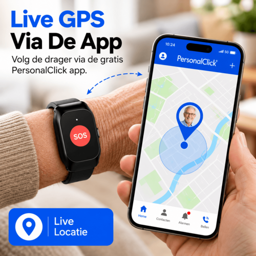 PersonalClick PersonalClick PC20 Alarmhorloge voor Ouderen – Slimme SOS, GPS en Valdetectie – Zonder Abonnement PersonalClick PersonalClick PC20 Alarmhorloge voor Ouderen – Slimme SOS, GPS en Valdetectie – Zonder Abonnement
