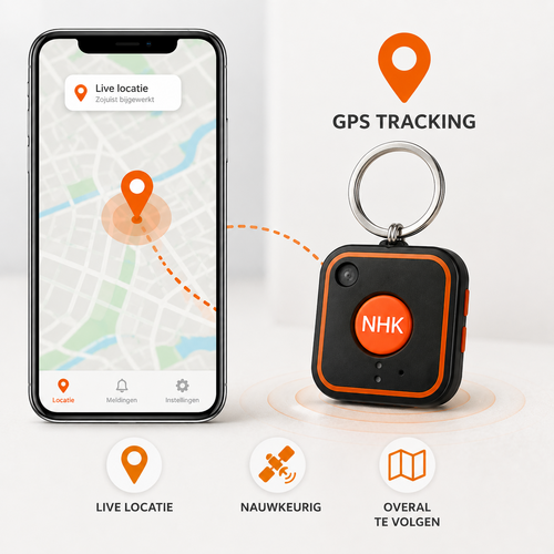 NHK NHK® Protect - Alarmknop met SOS functie en Live GPS NHK NHK® Protect - Alarmknop met SOS functie en Live GPS