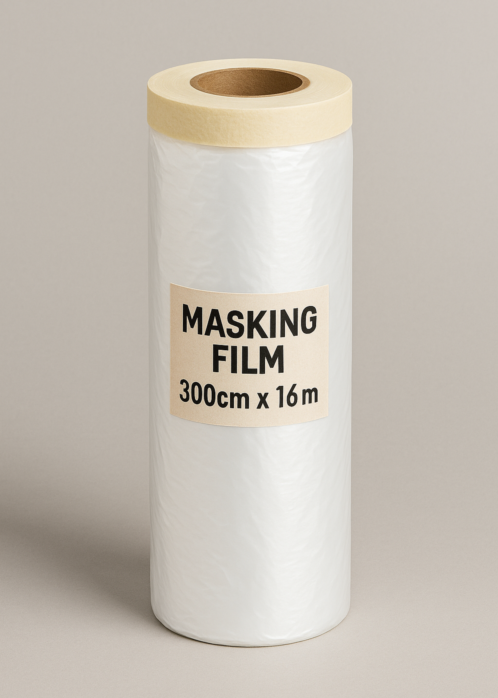 Maskeerfolie met Tape – 300 cm x 16 m