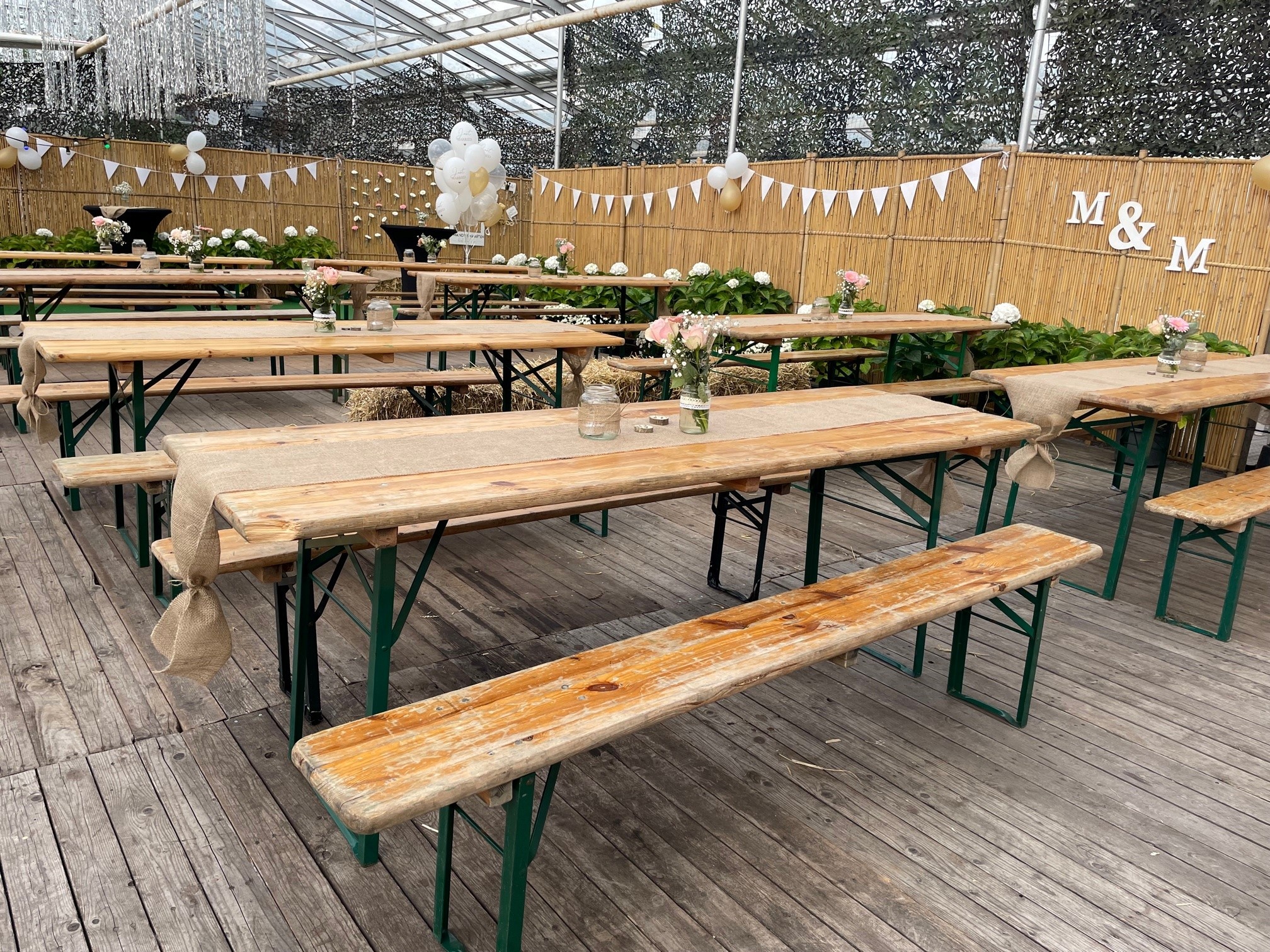 Bierbankset : 1 Tafel En 2 Banken Aanbieding bij Hornbach